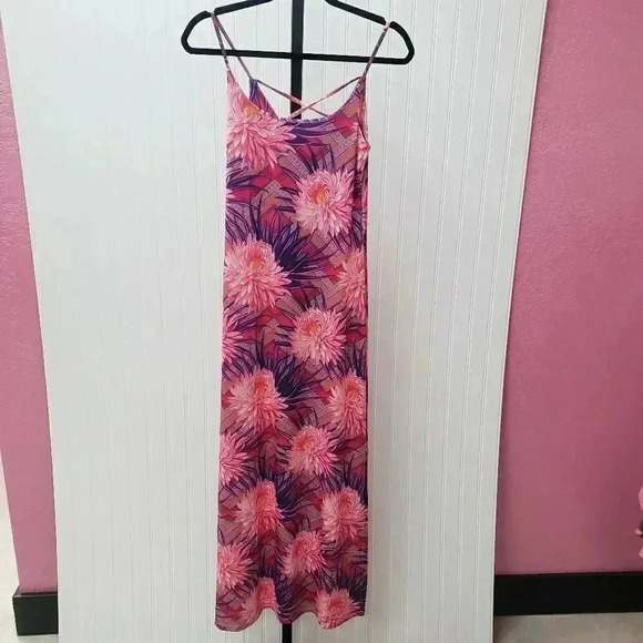 Jean-Pierre Klifa Pink Floral Maxi Dress - Picture 2 of 8